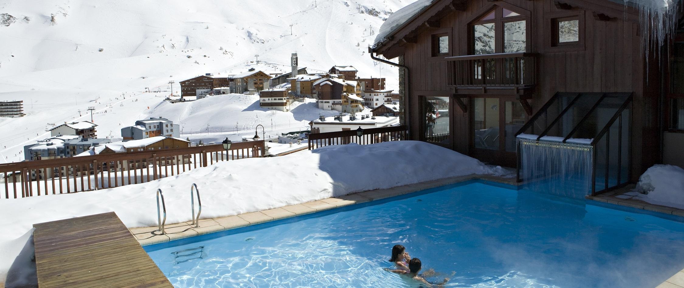 Chalets Montana Airelles ทีนเญอ ภายนอก รูปภาพ